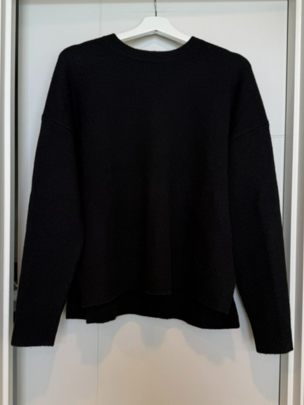 Nordstrom Wool & Cashmere Black Sweater size M